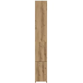 vidaXL Badschrank Artisan-Eiche 25x25x170 cm Holzwerkstoff