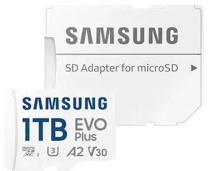 Samsung MB-MC1T0SA/EU EVO Plus 1TB microSD-Karte + SD-Adapter