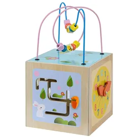 Teamson Kids Vorschulspiellabor 4-in-1-Aktivitätsstation Aus Holz Mehrfarben PS-T0006