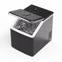 Clearcube Eiswürfelmaschine   Klareis   13kg/24h Schwarz