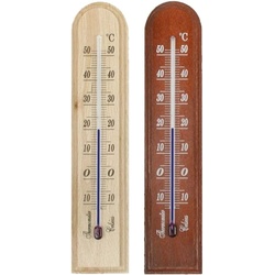 Terdens Holzzimmerthermometer, Thermometer + Hygrometer