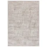 Mazovia Designteppich Modern Abstrakt Teppich für Wohnzimmer, Schlafzimmer, Büro, 160x230cm, Fußbodenheizung beige|braun 160x230cm