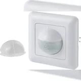 Sygonix SY-4755362 Wand, Unterputz PIR-Bewegungsmelder 190 Triac Weiß