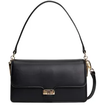 Tommy Hilfiger TH Heritage Convertible Crossover Umhängetasche Kunstleder Black