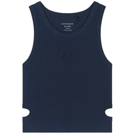 SCHIESSER Trägertop Blau L