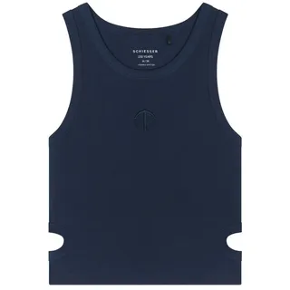 SCHIESSER Trägertop Blau L