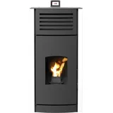 A++ Enya Aqua Wasserführender Pelletofen in Weiß 18KW