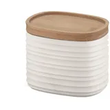 Guzzini Tierra Vorratsdose (S) Milchweiß 12,3 x 9,4 x 11 cm 500 cc