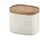 Guzzini Tierra Vorratsdose (S) Milchweiß 12,3 x 9,4 x 11 cm 500 cc