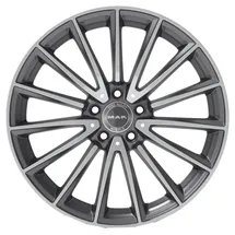 MAK Komet 7.5x17 ET48 - LK5/112 ML66.6 Alufelge grau