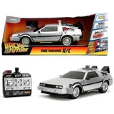 Jada Modellauto Back to the Future 1:16 CH RTR weiß