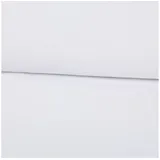 Stoff Gardinenstoff EASY CARE Semicrepe Flammeneffekt offwhite Bleiband 3m, made in Germany weiß