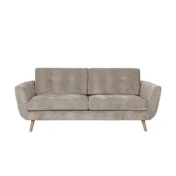 SOHO Einzelsofa  Smilla , beige , Maße (cm): B: 217 H: 92 T: 85