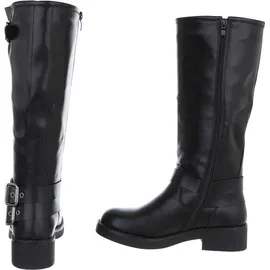 Ital-Design Stiefel in Schwarz | Gr.: 41