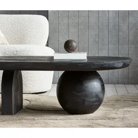 Woood Tchibo - Woood Couchtisch »Steppe« - 110x72x38cm - schwarz - Holz