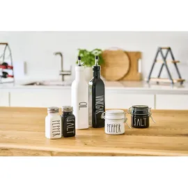 Zeller Ölflasche 5 x 24,5 x 5 cm Weiß