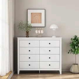 OTTO home Borkum Sideboard 120 x 100 x 40 cm Weiß