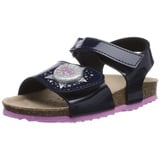 GEOX Adriel Girls Sandal, Navy, 32 EU