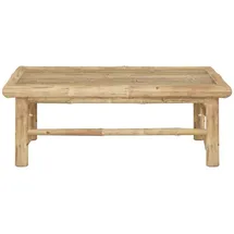 vidaXL Gartentisch 65 x 65 x 30 cm Braun/Weiß