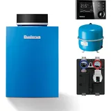 Buderus GB212 Logaplus Gas-Brennwert Heizungspaket K60S mit Regelgerät & Zubehör - 30 kW Bedieneinheit Logamatic RC310 ohne Mischer