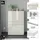 Set One by Musterring Highboard Reno 92 x 140 x 42 cm Beige / Braun