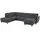 Home Affaire Wohnlandschaft Mikrofaser 5-Sitzer Grau