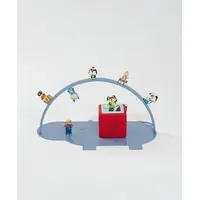 KAWENTSMANN Kinderregal Regal für Toniebox und Tonies NILPFERD blau