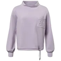 Monari Sweatshirt mit 3-D-Druck Soft Lilac - 46 - 46