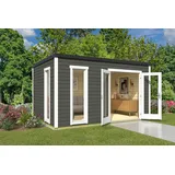 Nordic Holz Palermo 4 4,00 x 3,03 m Grün