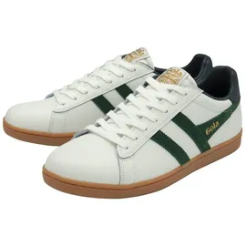 GOLA Equipe Ii, Leather Sneaker Men white/green/navy (WN) 42
