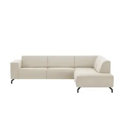 Ecksofa  Brenda ¦ creme ¦ Maße (cm): B: 275 H: 77 T: 210.0