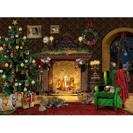 Coppenrath Verlag A4-Wand-Adventskalender Kaminzimmer