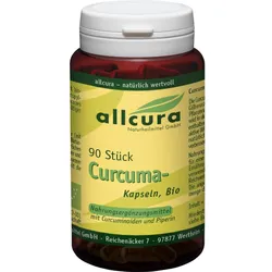 allcura CURCUMA Bio 90 St Kapseln
