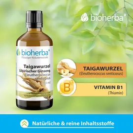 Bioherba Taigawurzel Sibirischer Ginseng Tropfen 50 ml