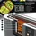 Arendo Langschlitz-Toaster Grau