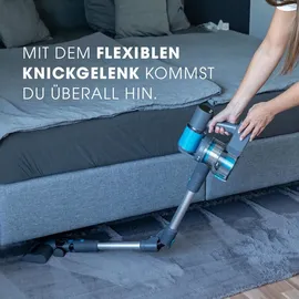 Livington Sense IQ Akkustaubsauger Handstaubsauger grau