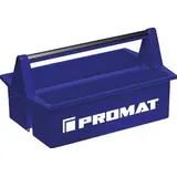 PROMAT Werkzeugtragekasten L420xB250xH120mm 2 Fächer Ku.PROMAT