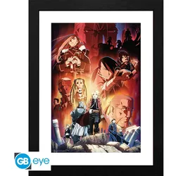 Gerahmtes Poster Fullmetal Alchemist - Key Art