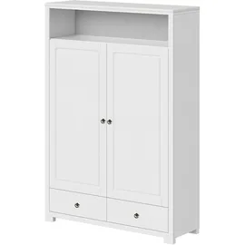 OTTO home Gotland Home Office Schrank 180 x 125 x 40 cm Weiß