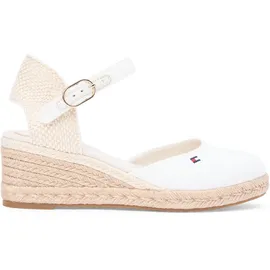Tommy Hilfiger Mid Wedge Espad Closed Toe Damen Ecru 37