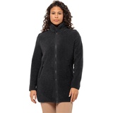 Jack Wolfskin High Curl Coat W, schwarz