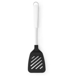 Brabantia Essential Line Pfannenwender, Nylon, groß, Bratpfannenwender ideal für müheloses braten konzipiert, Farbe: Black