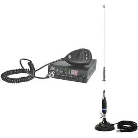 PNI Escort HP 8000L ASQ-Funkstation + CB PNI S75-Antenne mit Magnet