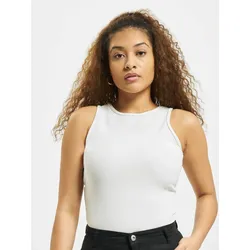Missguided Petite Gerippter Body weiß - 40