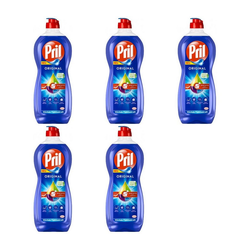 PRIL Spülmittelspender 5 x Pril Original Handspülmittel Geschirrspülmittel Kraft-Gel 675ml