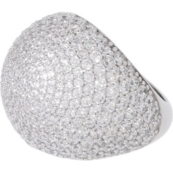 Faberge, Ring, Ring "mit 170 Zirkone", (58 / 18,4 mm Ø, 925 Sterling Silber)