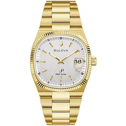 Bulova 97B223 Herrenarmbanduhr Super Seville Goldfarben