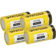 PATONA CR123A 700 mAh 4 St.