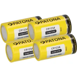 PATONA CR123A 700 mAh 4 St.