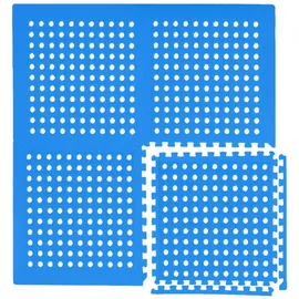 Eyepower Poolunterlage 9,8 m2 blau 62x62 cm